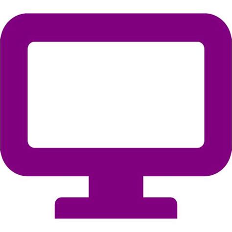 Purple desktop icon - Free purple desktop icons