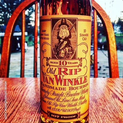 UnwindWine: Old Rip Van Winkle Bourbon