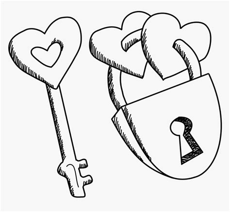 Cute Drawing Easy Heart, HD Png Download - kindpng