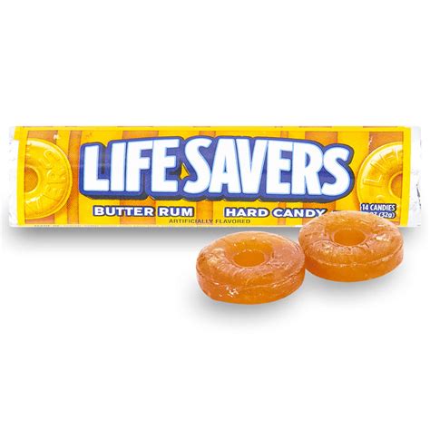 Life Savers Butter Rum Hard Candy Rolls