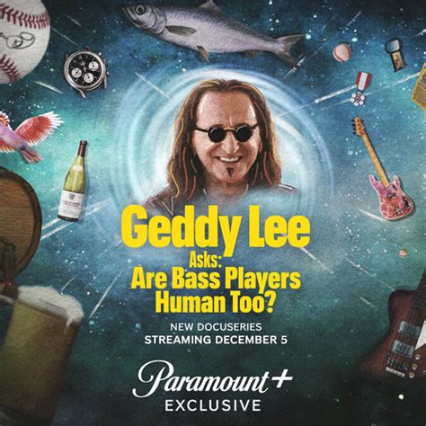 Geddy Lee Asks: Are Bass Players Human Too? - TheTVDB.com