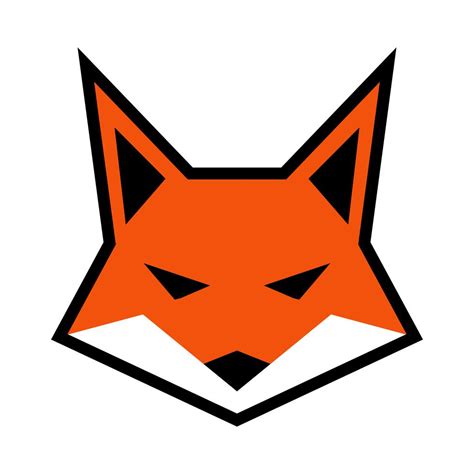 Fox face logo vector icon 546910 Vector Art at Vecteezy