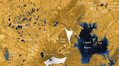 NASA's Cassini Spacecraft Reveals Mystery Lakes on Saturn's Moon Titan | KQED