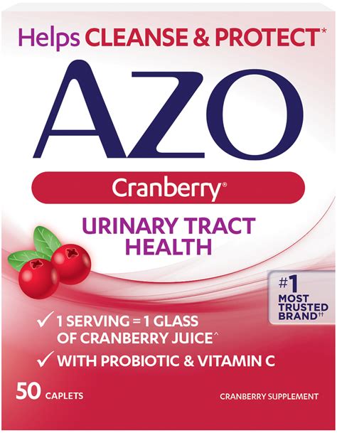 Our AZO Cranberry® Caplets Supports Your Urinary Health*