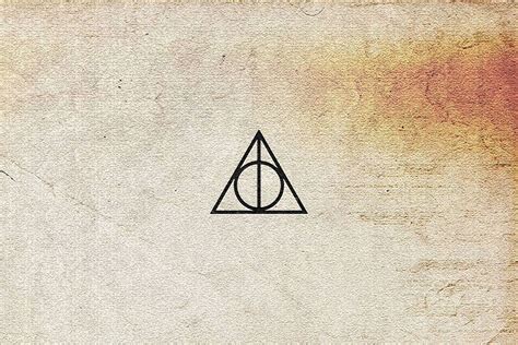 Harry Potter And The Deathly Hallows Symbol Wallpaper