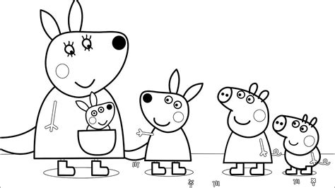 peppa pig coloring pages online - Have a Joy with Peppa Pig Coloring ...