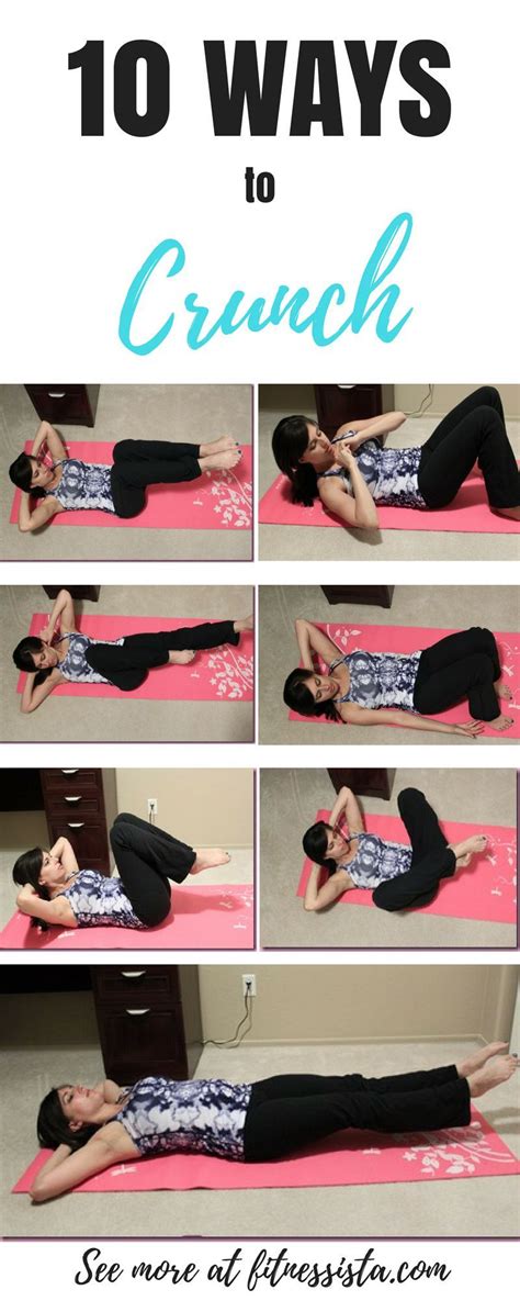 10 Ways to Crunch for Strong Abs | Workout routines for women, Types of crunches, Full body ...