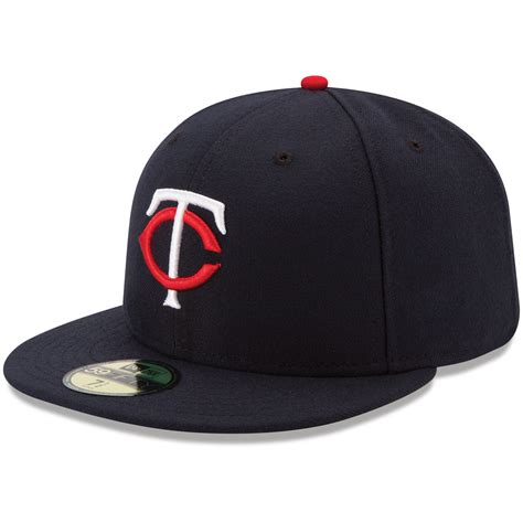 Minnesota Twins New Era Youth AC On-Field 59FIFTY Performance Fitted ...