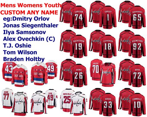 2021 Washington Capitals Jerseys Womens Dmitry Orlov Jersey Jonas ...