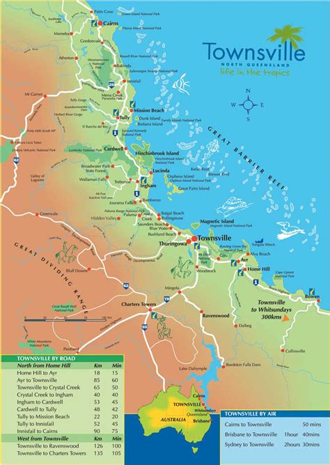 Townsville Map - Townsville Australia • mappery