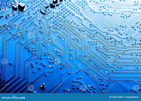 Blue Electric circuit stock image. Image of concept, electric - 39412789