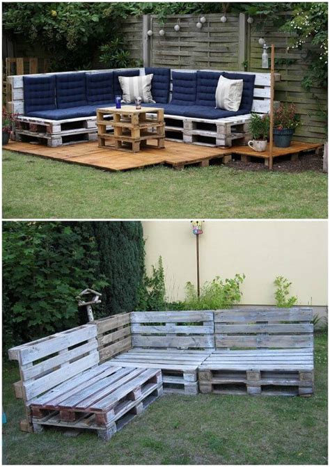 Wood Crate Outdoor Furniture - Patio Furniture