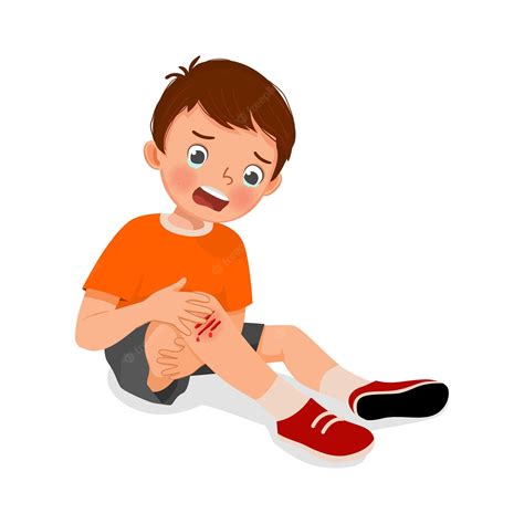 Hurt Child Clipart