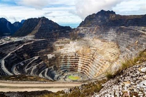 View in the pit of Grasberg mine. © iStock.com/joster69. | Download Scientific Diagram