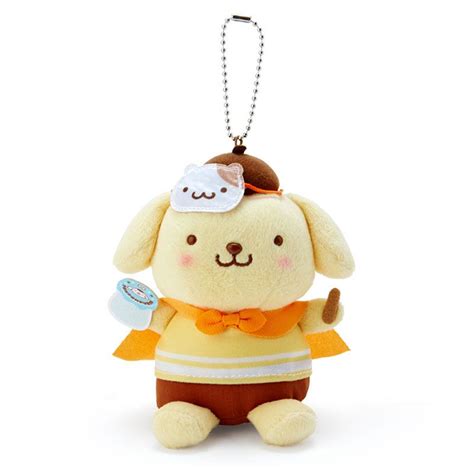 Plush Mascot Holder Pom Pom Purin (Sanrio Dagashi Honpo)