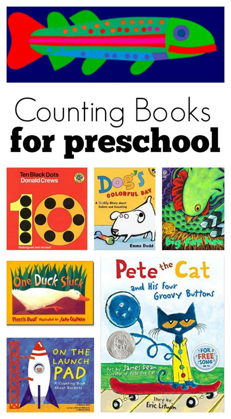 The Best Counting Books For Preschool | Preschool books, Preschool fun, Counting books