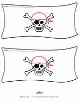 Pirate Flag Printable Coloring Pages Coloring sketch template