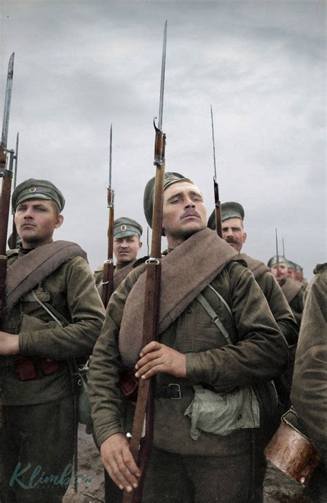 Captivating Colorized Portraits of Russian Fighters In World War 1 | World war one, Ww1 soldiers ...