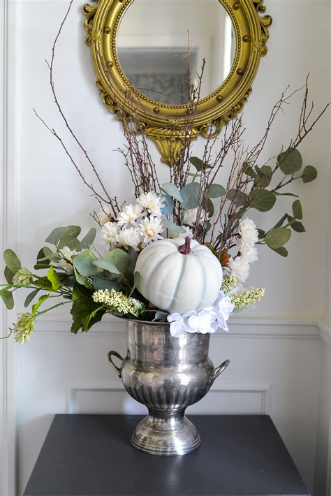 An Elegant DIY Fall Flower Arrangement - Rambling Renovators