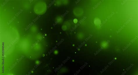 Green Lens flare particles. Abstract background Stock Photo | Adobe Stock