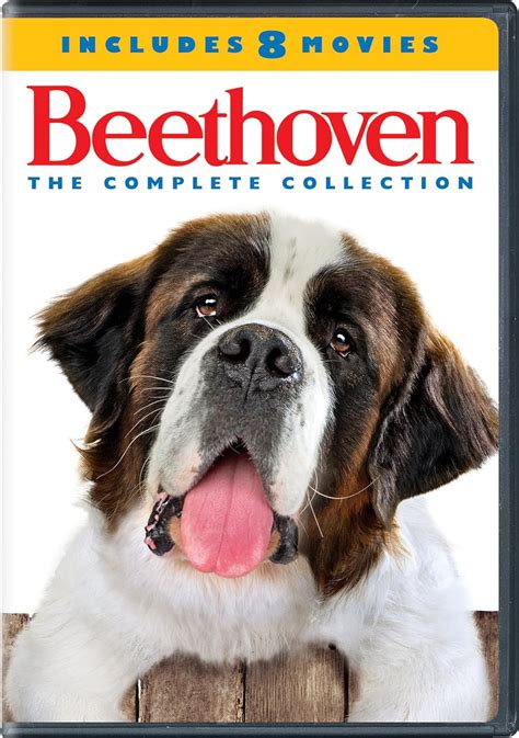 Beethoven: Complete St. Bernard Dog Movie Series Collection 1-8 Box/DVD ...