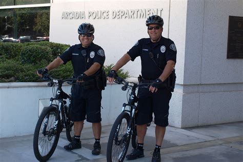 Arcadia Police Department News & Information Blog: Bicycle Patrol Launched