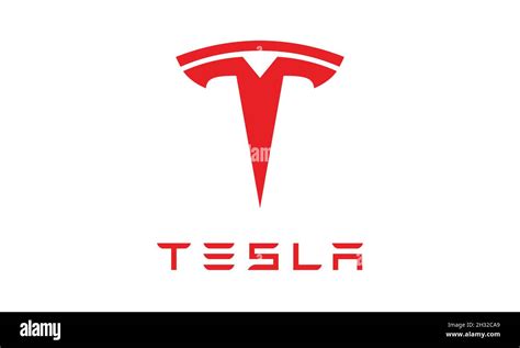 Tesla logo. Vector illustration Stock Vector Image & Art - Alamy