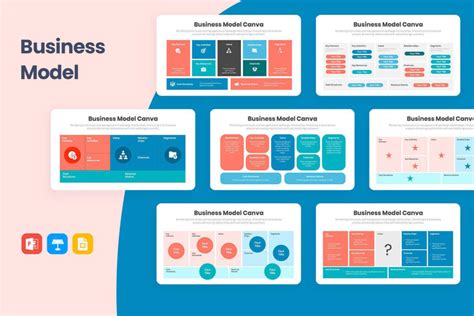 Business Model Canva Infographics – Slidequest