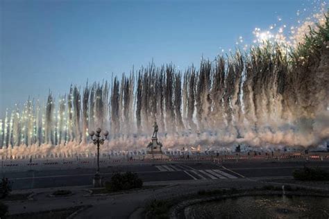 Cai Guo Qiang Launches Florence Fireworks | Hypebeast