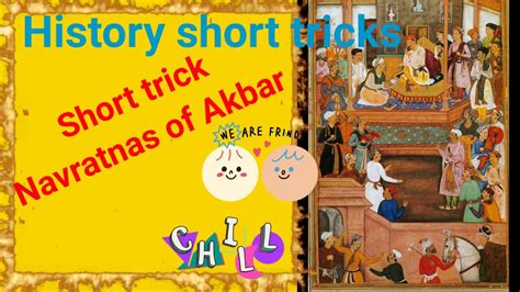 #shorttrick ll Navratnas of Akbar ll #Navratnasofakbar #upsc #uppcs #upsc2022 ll History Tricks ...