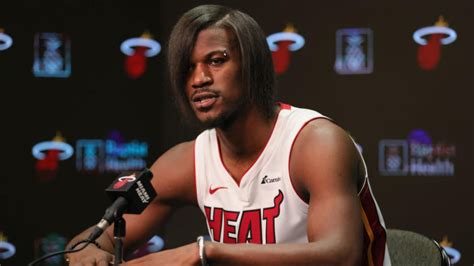 LOOK: Heat's Jimmy Butler brings 'emo' look to media day, declares 'this is our year' for NBA ...