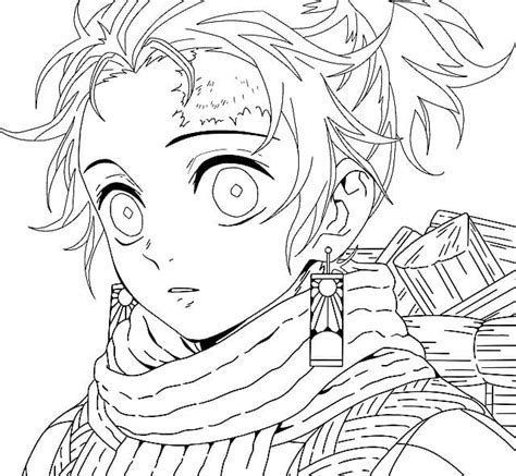 Demon Slayer coloring pages . Printable coloring pages