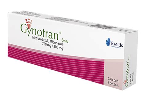 GYNOTRAN 750MG/200MG ÓVULOS VAGINALES