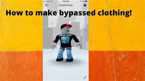 How to make bypassed shirts (roblox) - YouTube