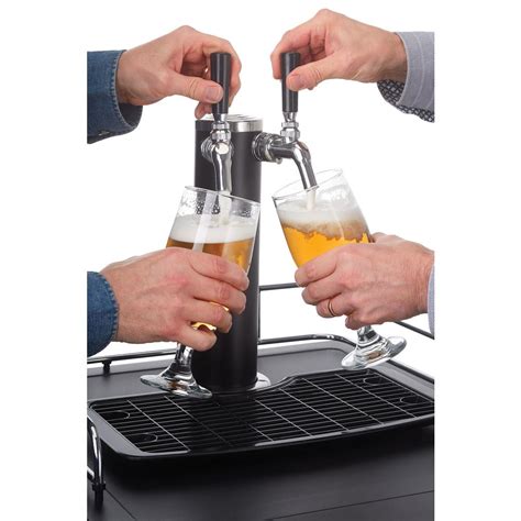 Danby 2 Tap 1/2 Beer Keg Dispenser-DKC054A1BSL2DB - The Home Depot