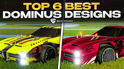 6 Best Dominus Rocket League Designs To Impress Other Players 🔥