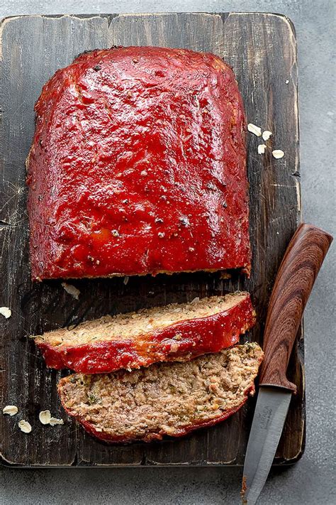 Meatloaf with Oatmeal - Chefjar