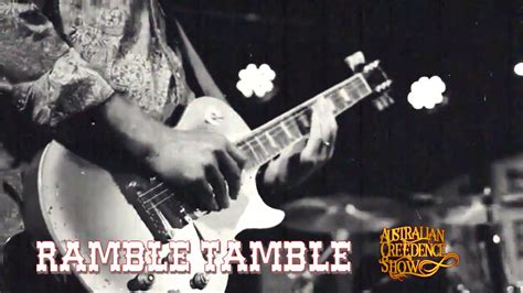 Ramble Tamble LIVE - YouTube