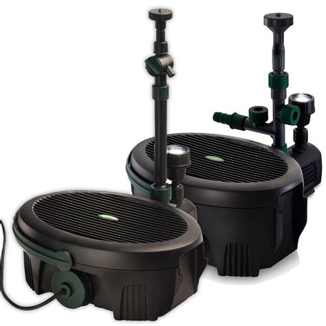 BLAGDON InPond FISH POND SUBMERSIBLE FILTER UVC PUMP LED LIGHT ALL IN ...