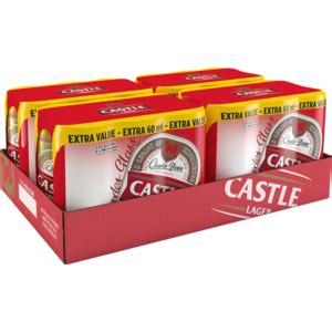 Castle Lager Beer Cans 24 x 500ml - Cart And Haul