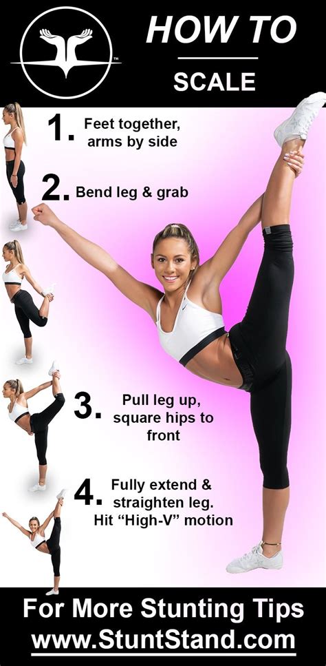 How To Do A Scale | Gymnastics for beginners, Cheerleading workouts, Cheer flexibility