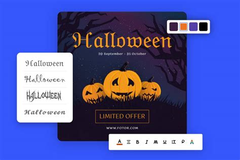 Halloween Font Generator: Scary Fonts for Halloween Design Projects | Fotor