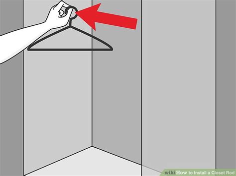 How to Install a Closet Rod: 14 Steps (with Pictures) - wikiHow