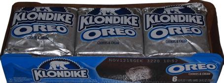 On Second Scoop: Ice Cream Reviews: Oreo Klondike Bar