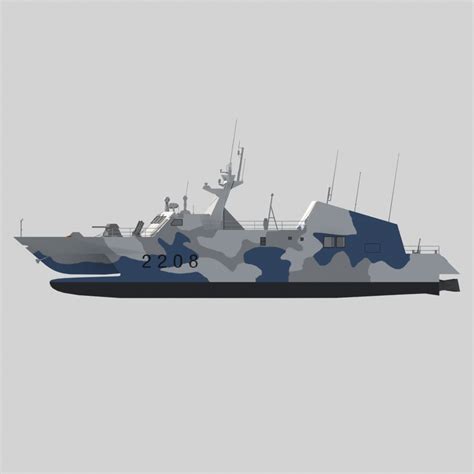 Battleship 3D Model