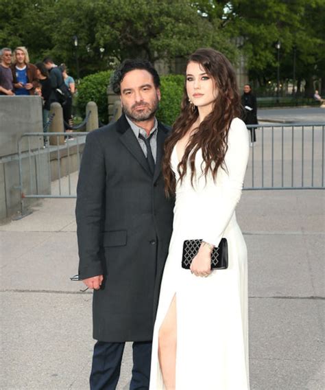 Johnny Galecki & Alaina Meyer Split