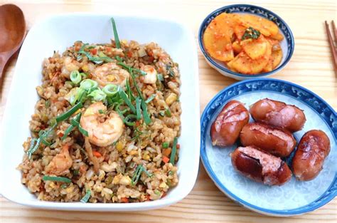 Shrimp Fried Rice - with Korean Danmuji & Mini Sausages – FutureDish