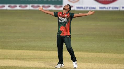 Mustafizur Rahman becomes second Bangladesh bowler with 100 T20I wickets