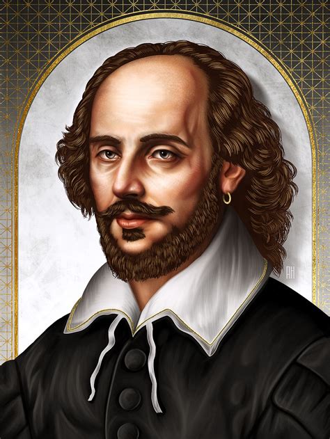 William Shakespeare | Portrait painting, Digital illustration, Portrait