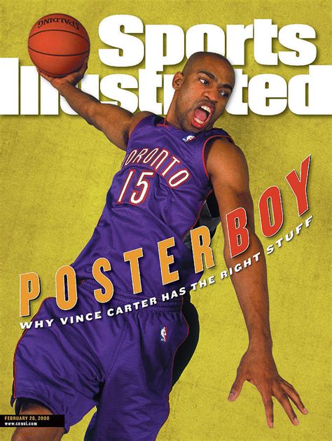 Toronto Raptors Vince Carter Sports Illustrated Cover Photograph by ...